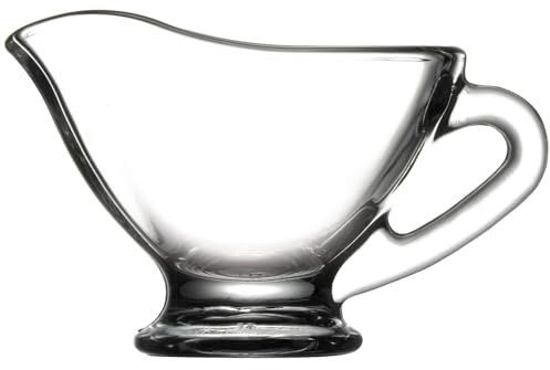 Pasabahce 46185 - Juego de 2 salsas con pie (9 x 5 x 6 cm)