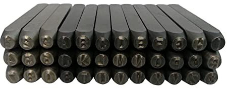 PAULIMOT Schlagzahlen-Set 36-teilig, Schrifthöhe: 4,0 mm