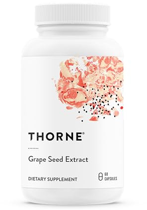 THORNE - Grape Seed Extract (Formerly O.P.C.-100) - Grape Seed Phytosome for Antioxidant Support* - 60 Capsules