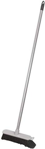 Sealey BM11S Soft Bristle Indoor Use Broom, 280mm, Silver