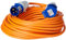 Semloh ML25 Mains Extension Lead, 25 m, Orange