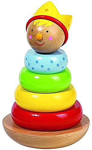 Goki 58577 - Stapel-Stehaufmännchen Prinz, Basic