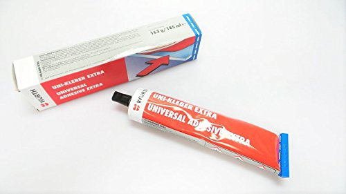 2 x Würth colla universale brunastro adesivo 185ml Uni Colla di contatto