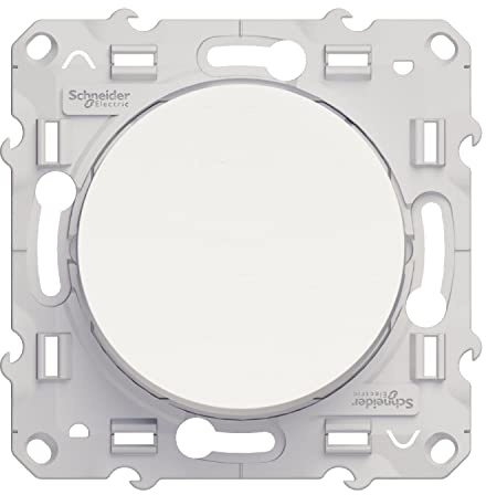 Schneider Electric - Odace, va-et-vient Blanc, 10 A, à vis - S520204