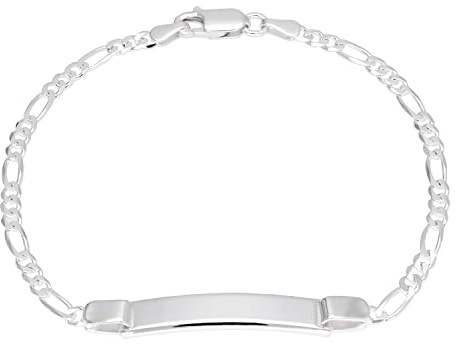 Gourmette Identité en Argent 925/1000 - Adulte