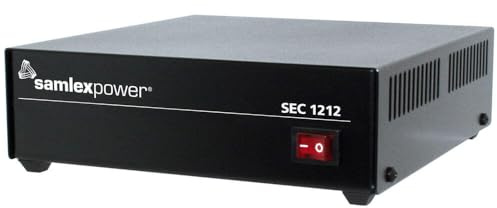Samlex SEC-1212 Power Adapter & Inverter Auto/Indoor Black – Power Adapters & Inverters (Auto/Indoor, 120 V, 60 Hz, 13.8 V, 10 A, Universal)