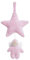 Trousselier VM1022 69 Weich Spieluhr 23 cm Stern mit Engel pink