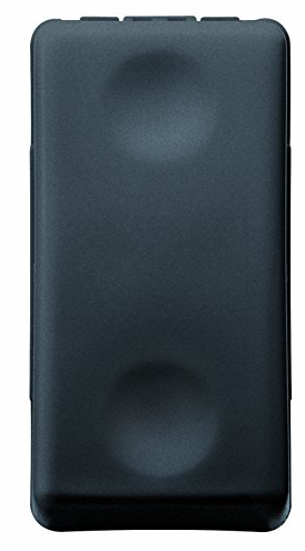 Gewiss 81001S GW21571 System Interruttore, Unipolare, Nero