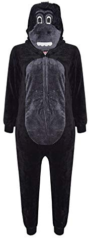 A2Z 4 Kids Animal Onesie pour Enfants Filles Garçons Super Doux Costume pour Enfants - E.S Gorilla 13