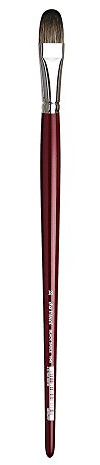 Da Vinci 1845 Series Oilpainting Brush, Brown, Size 18
