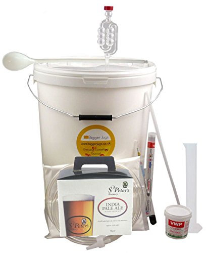 32 Pint Homebrew Beer Making Starter Kit - St Peters IPA, Home Brew Microbrewery