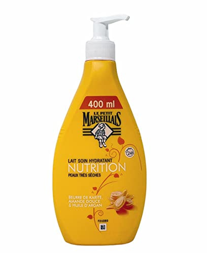 Le Petit Marseillais Körperlotion Body Lotion mit Mandel und Arganöl 400ml