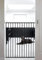 Scandinavian Pet Design Puerta para Perros Extensible Extra Alta, 62,5-106,8 cm de Ancho, 103 cm de Alto, Puerta de Escalera Extensible/Puerta para Mascotas/Puerta de Seguridad, Metal, Negro