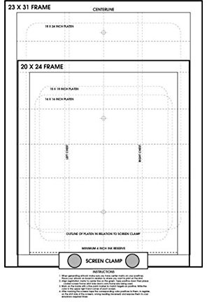 Trooperbay Screen Printing Pre Registration Template Poster Register Film Positves Easily