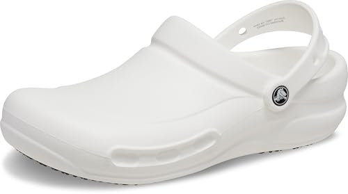 Crocs Unisex Erwachsene Bistro Work Clog Clog, White, 41/42 EU