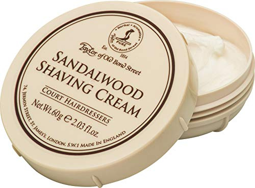 Taylor of old Bond Street Herrenpflege Sandelholz-Serie Rasiercreme 60 ml