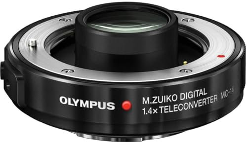 OM SYSTEM OLYMPUS MC-14 1.4X Teleconverter for the M40-150mm and 300mm f4.0 PRO Lenses (Black)