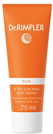 Dr. RIMPLER SUN After Sun Mask Deep Repair 75 ml - erste Hilfe Maske für die sonnengestresste Haut - kühlende Spezialmaske für das Gesicht - intensiv regenerierend und feuchtigkeitsspendend