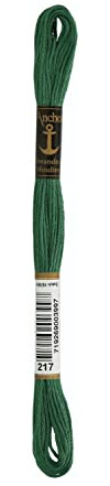 ANCHOR Broderi gängor sticktwist, löplängd: 8 m 217