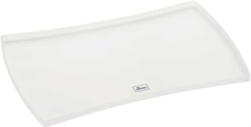 HUNTER Napfunterlage SELECTION, zum Bodenschutz, lebensmittelgeeignetes Silikon, erhöhter Rand, flexibel & formstabil, rutschemmend, pflegeleicht, Farbe: transparent, Größe: M