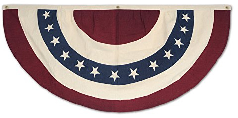 Americana Fabric Bunting