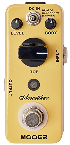 Mooer Acoustikar Pedale Simulatore Acustica