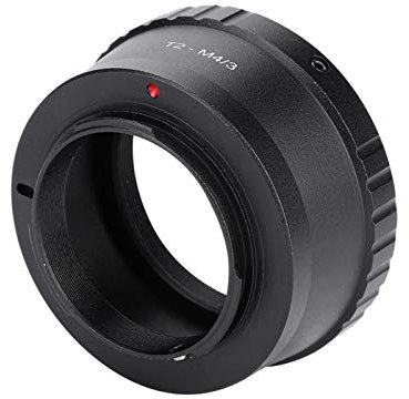 Bewinner Lens Adapter,Lens Adapter Ring for Mirrorless Camera T2-M4/3 Telescope Mount,Made of High Class Metal,Sustainable for Long Time Use