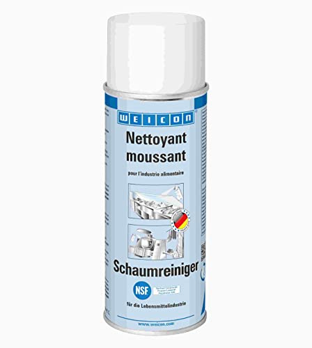 WEICON Nettoyant Moussant 400ml - Pour les balances, les écrans et les moniteurs dans l'industrie alimentaire
