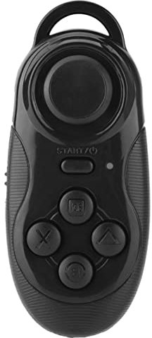 Ejoyous Bluetooth Remote Gamepad, Gamecontroller Joystick Selfie Timer Fernbedienung, Mini Wireless Bluetooth Remote Gamepad, Pocket Selfie Remote Shutter Maus für iOS/Android/PC/TV Box