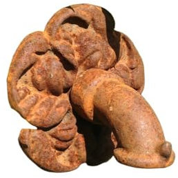 Antikas - Wandbrunnen-Speier nach antiker Vorlage -Wasserauslauf -Stein-Brunnen Rosenblüte