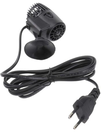 ibasenice Fischtanksurfenpumpe Wellenmacher Tauchpumpe Wellen erzeugende Pumpe Surfpumpe Wellenmaschine Pumpe Wasserpumpe für Fischbecken Wasserpumpe für Aquarium Abs Black