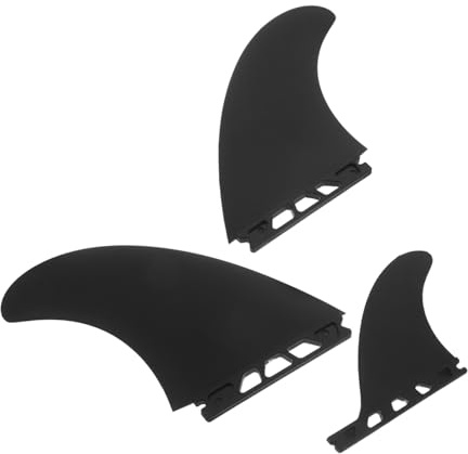 ABOOFAN 3 Piezas Aletas para Paddle Surf Inflables Reemplazo de para Tabla Sup Estabilizadores Resistente PVC para Kayak y Surf Instalación Rápida y Mayor Control Agua