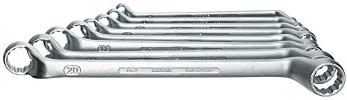 GEDORE 2.8 2-8 Double Ended Ring Spanner Set 8 pcs 6-22 mm