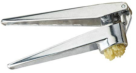 Fantes No-Peel, Self Cleaning Garlic Press, 6.25 x 1-Inches, the Italian Market Original since 1906