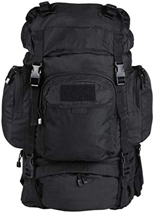 Epic Militaria Unisex Commando Rucksack, Schwarz, Einheitsgröße