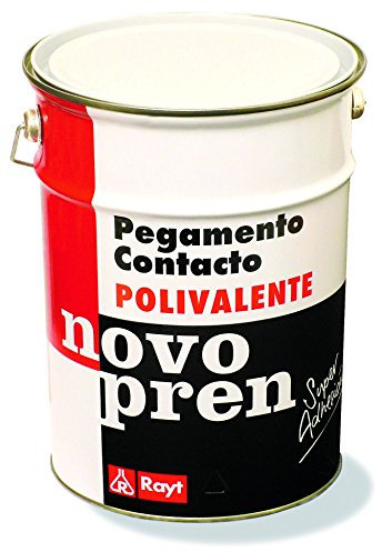 Rayt 004-23 Novopren Polivalente pegamento de contacto para multitud de materiales: estratificados plásticos, goma, corcho, moqueta y pavimentos de PVC, 5l