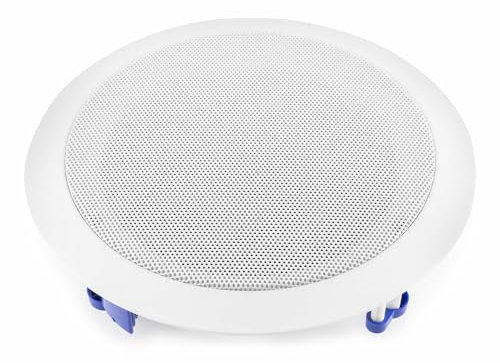 Power Dynamics CSAG6T 6.5 Ceiling Speaker - 100V Line Commercial Sound System with 6.5-Inch Woofer for Background Music and PA, Slim Flush Mount Design, Indoor & Outdoor Audio Installations - 30W Max
