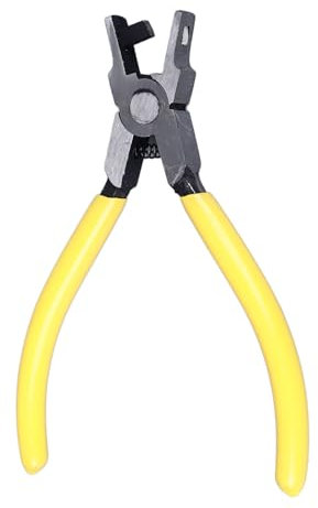 Pinza per Punzonatrice in Pelle per Cinturini, Foro Quadrato 4x2 Mm, Cinturino Polso, Pinza per Perforatrice per Cintura, Strumenti di Riparazione, Strumento per Punzonatura a