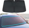 USJEKZI66 Parasol Coche Delantero para Citroen Grand C4 Picasso 2013-2023, Sombrilla Paraguas Plegable del Coche para Lunas Delanteras,Protector UV para Coche autopartes,Black