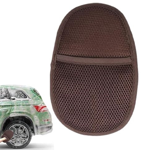 Autowaschhandschuh, Autoreinigungshandschuh - Doppelseitiger weicher Waschhandschuh, Autowaschhandschuhe | Dicker Autowaschhandschuh, Waschhandschuhe mit hoher Wasseraufnahme für Fensterglas, Autowäsc