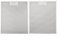 ZiStarlilife 2 Pack Cooker Hood Metal Grease Filter 5-Layer Aluminium Cooker Hood Filter 350 x 285 x 9mm Compatible with Many Leading Range Hoods