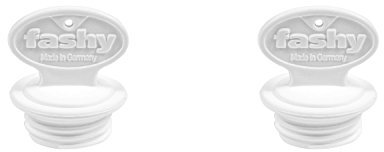 Fashy Tappo di ricambio per bottiglie di acqua calda, grande, filettatura Ø 29 mm, pezzo: 2 pezzi