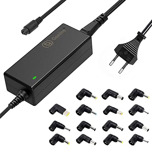 Gonine 90 W Caricatore per bärbar dator per HP DELL Toshiba IBM Lenovo Acer ASUS Samsung Sony Fujitsu gateway-bärbar dator Ultrabook Chromebook använder DC 15 V 16 V 18,5 V 18,5 V 19,5 V 20 V