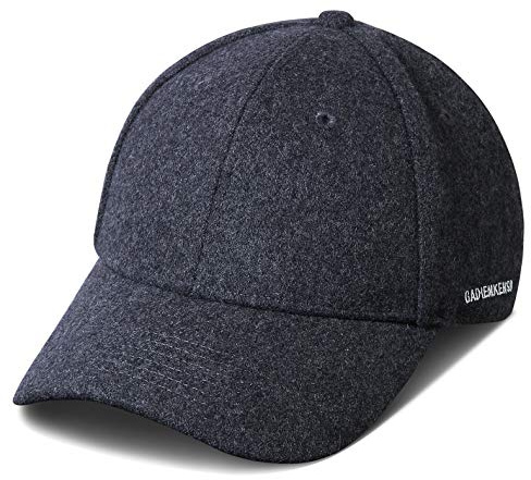 GADIEMKENSD Winter Baseball Caps Wool Dad Hat Warm Trucker Hats Work cap Workout Thick Christmas Gifts for Mens Womens Clothing Sport Novelty The Dem En Apparel Fabric Woolen Men Gray