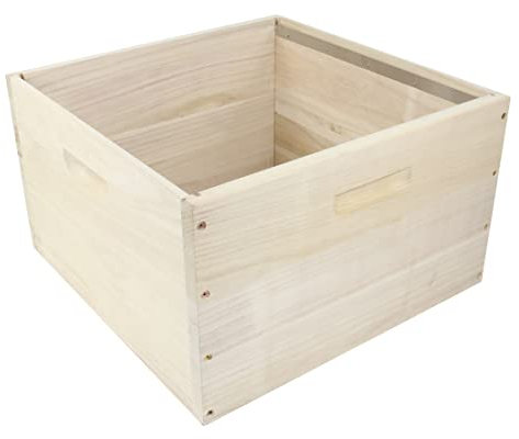 Dadant US Brutraum Zarge aus Massivholz Beute Imkerei Rähmchen Bienen, exkl. Rähmchen