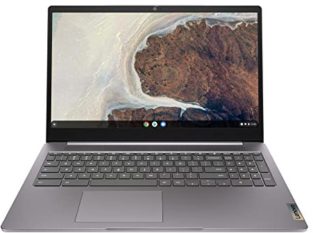 Lenovo IdeaPad 3 Chromebook Notebook, 1.5 Kg, Display FHD da 15.6 pollici - (Processore Intel Pentium Silver N6000, Scheda Grafica Integrata, RAM 8 GB, 128 GB eMMC, WiFi 6, ChromeOS) - Arctic Grey