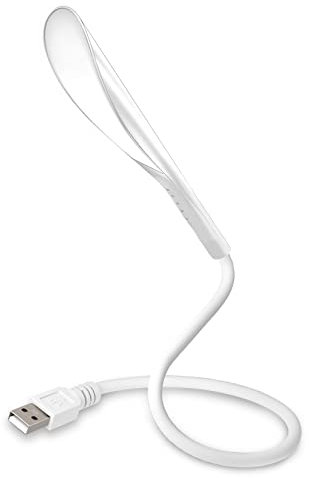 LEDBOKLI USB Lamp | Flexible Gooseneck Reading Light, Portable USB Powered LED Night Light with 3 Levels of Brightness and Touch Switch for Keyboard, Computer/Car/Power Bank USB Port
