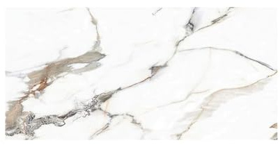 IZODEKOR Wandverkleidung Marmoroptik -1er 120x60cm- Alternative zu Badfliese/Küchenfliese, Duschwandpaneele, Wandpaneel für Küchenrückwand, Badezimmer, Innenbereich | Garden of Eden