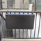 An der Wand montierter Klapptisch, Balkon-Stehtisch für Geländer, Klappbarer Wandtisch für den Außenbereich, Verstellbarer Terrassen-Gartentisch, Beistelltisch für den Außenbereich, Hängetische
