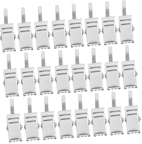 GALPADA Clips De Cortina De Acero Inoxidable para Ducha 100 Unidades Clips De Gancho Resistentes Anillos De Cortina para Uso Doméstico Hospitalario y Oficina